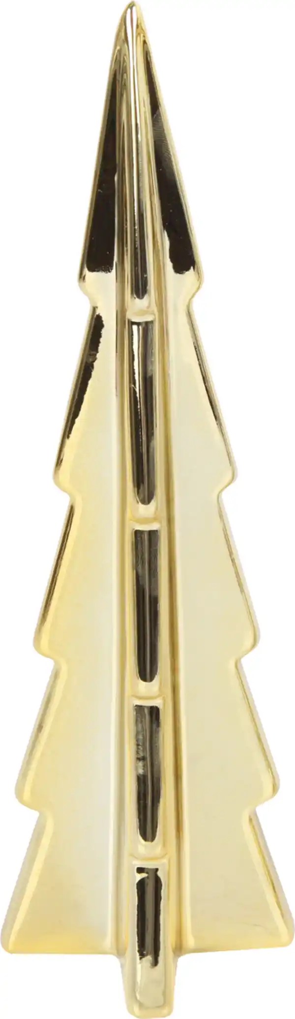 Bild 1 von TrendLine Deko Keramik Baum 23 x 7 x 7 cm gold