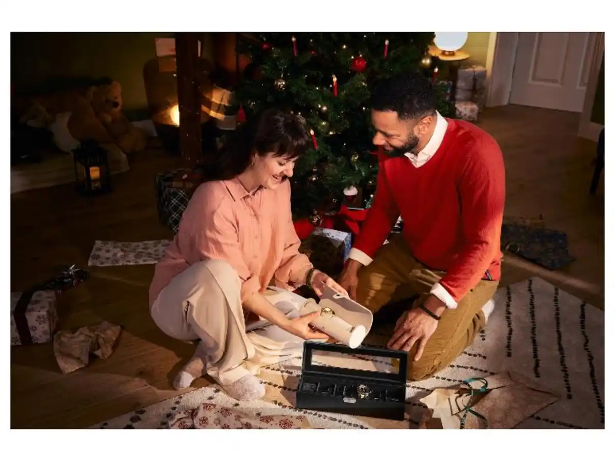 Bild 2 von AURIOL® Uhrenbox / Uhrenrolle, mit herausnehmbaren Uhrenkissen