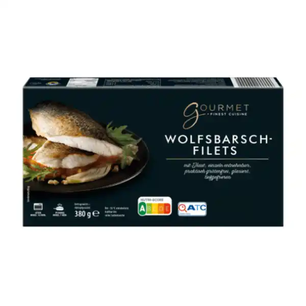 Bild 1 von GOURMET FINEST CUISINE Wolfsbarsch-Filets 380g