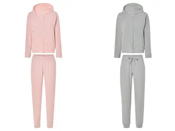 Bild 1 von esmara® Damen Fleece-Hausanzug, weich und wärmend