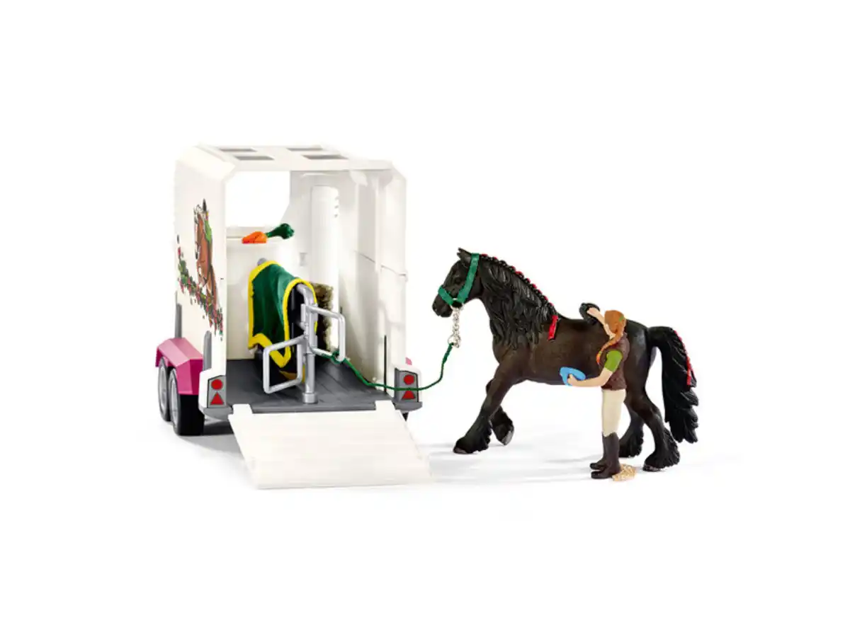 Bild 4 von Schleich 42346 Horse Club Spielset »Pick-up mit Pferdeanhänger«