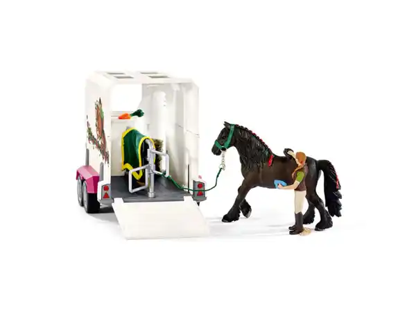 Bild 4 von Schleich 42346 Horse Club Spielset »Pick-up mit Pferdeanhänger«