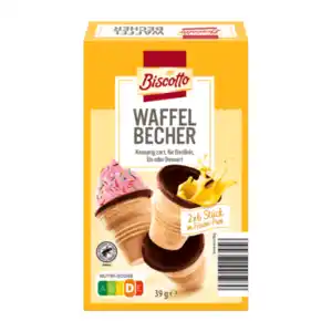 BISCOTTO Waffelbecher 39g