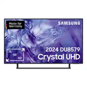 65'/163cm Smart-TV Crystal Uhd, Gu65Du8579Uxzg – Energieeffizienzklasse G