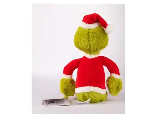 Bild 4 von Plüschtier »Grinch«, 30 cm, im Weihnachtsmann-Kostüm