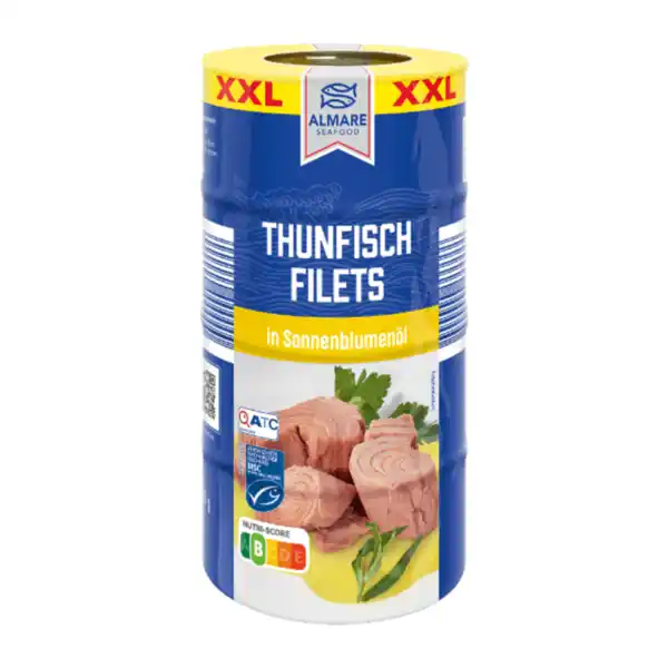 Bild 1 von ALMARE Thunfischfilets XXL 195g