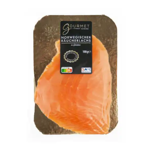 Bild 1 von GOURMET FINEST CUISINE Norwegischer Räucherlachs 100g