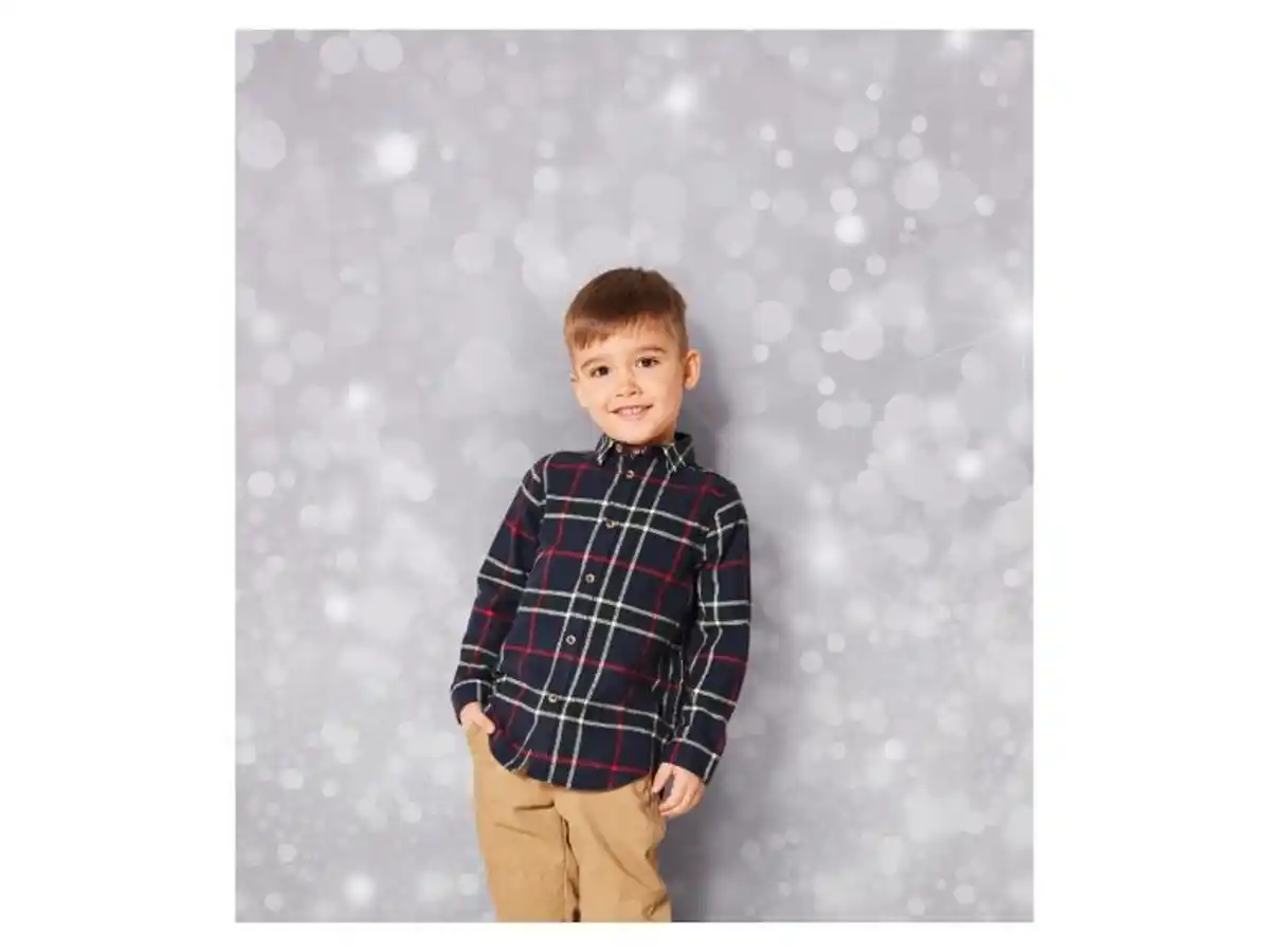 Bild 3 von lupilu® Kinder Flanellhemd, mit Manschetten
