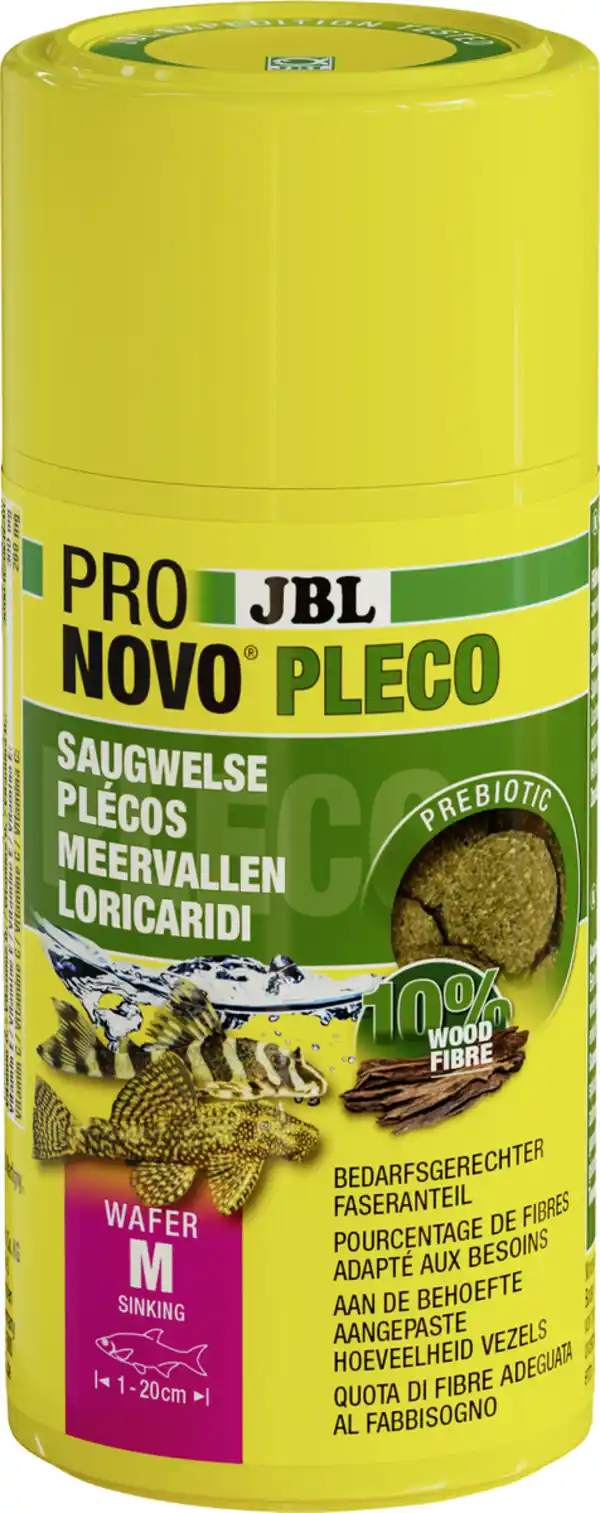 Bild 1 von JBL Fischfutter Pronovo Pleco Wafer M Fischfuttertabletten 100 ml