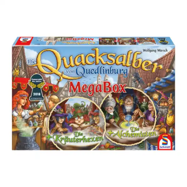 Bild 1 von SCHMIDT SPIELE Die Quacksalber von Quedlinburg – Mega Box