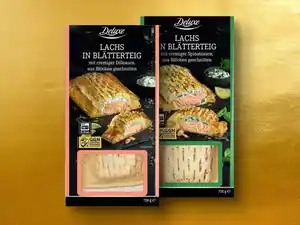 Deluxe Lachs in Blätterteig,  700 g