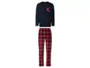 Bild 2 von LIVERGY® Herren Fleece-Pyjama, mit recyceltem Material