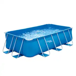 Summer Waves PoolActive Frame Rectangular Pool 4 x 2 x 1 m, inkl. Pumpe