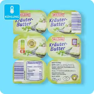 MILSANI Kräuter- oder Knoblauchbutter