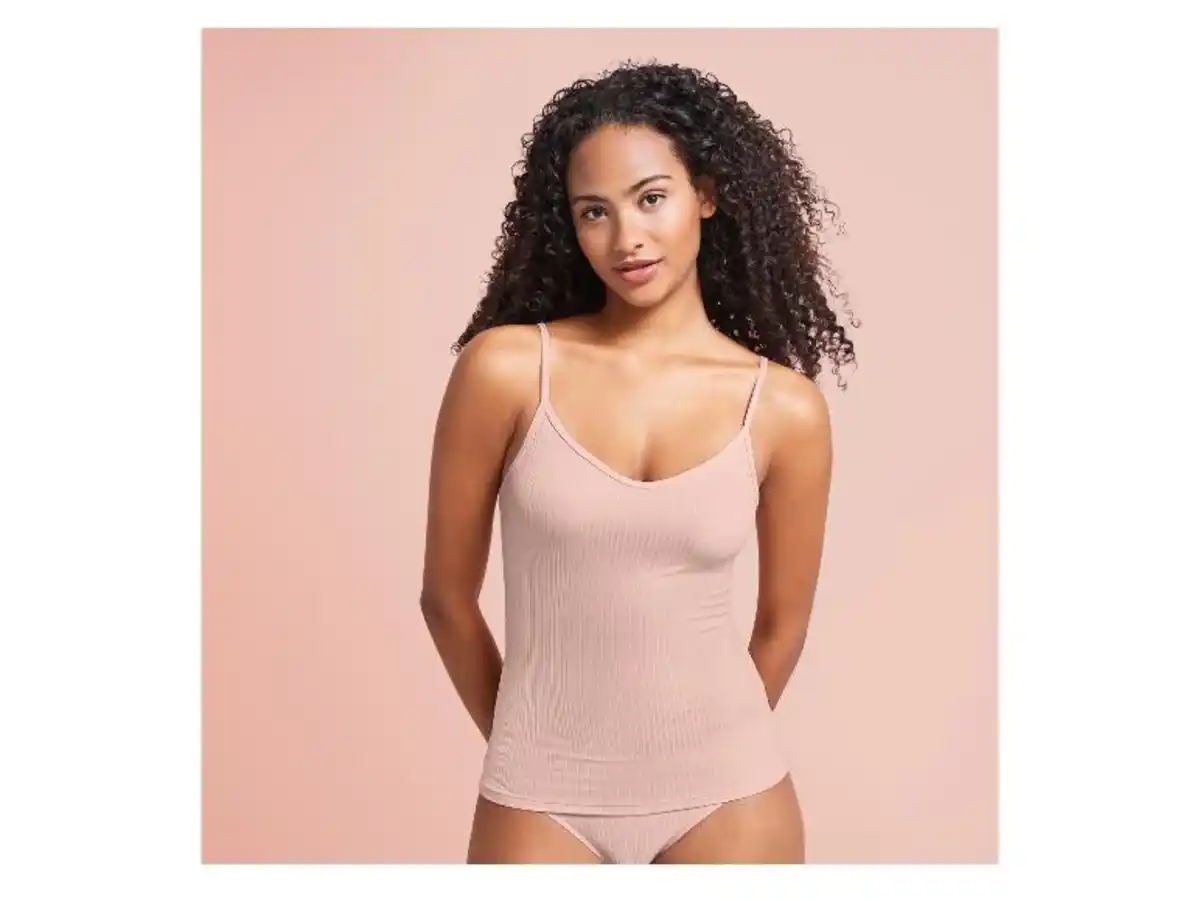 Bild 3 von esmara® Damen Spaghettitop in Ripp-Qualität