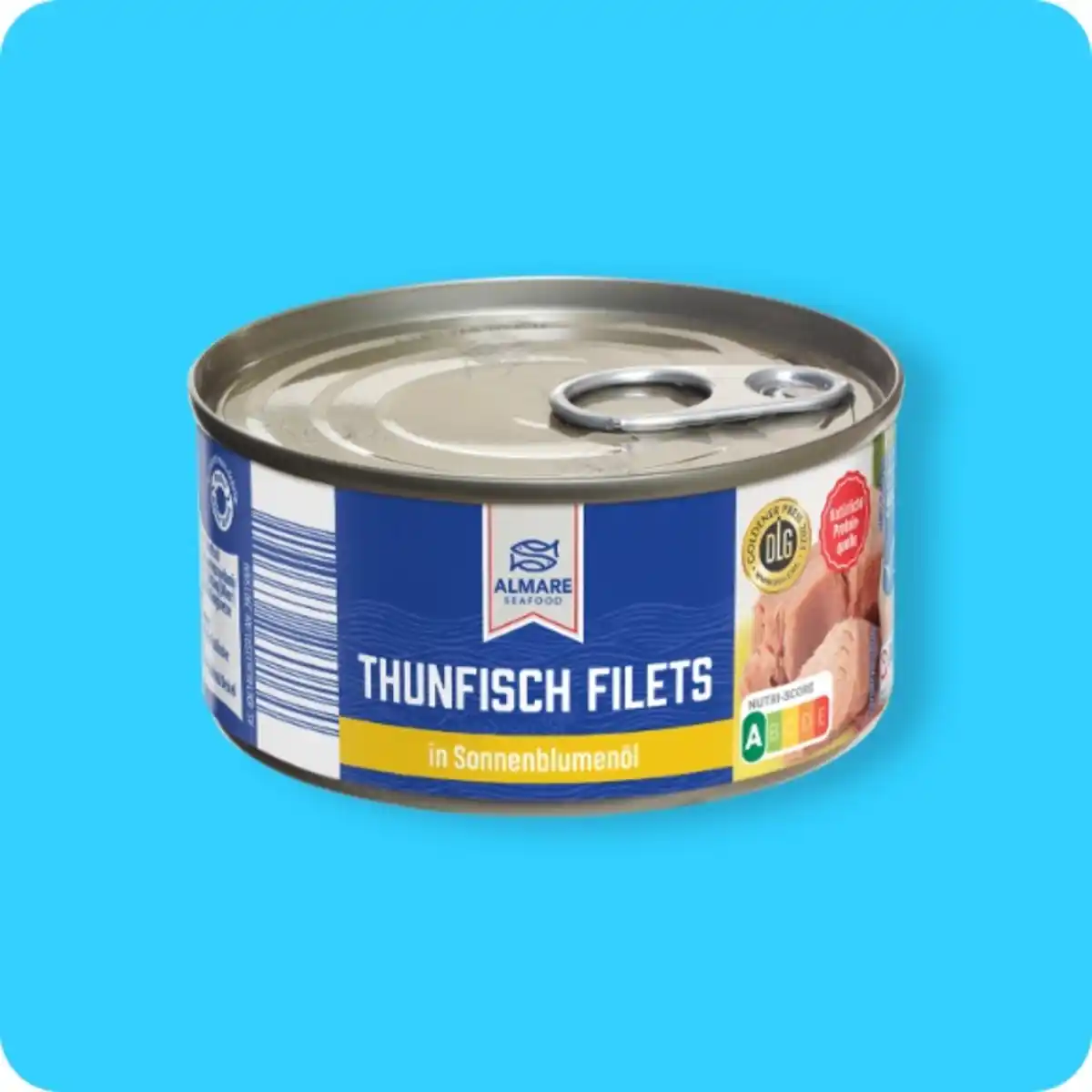 Bild 1 von ALMARE Thunfischfilet, In Sonnenblumenöl