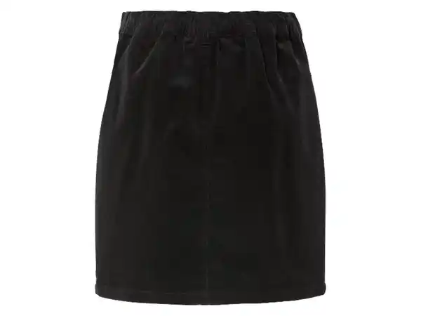 Bild 4 von esmara® Damen Cord-Minirock, mit teilelastischem Gummizugbund