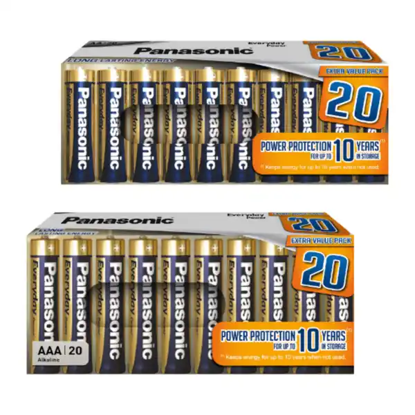 Bild 1 von PANASONIC Alkaline-Power-Batterien