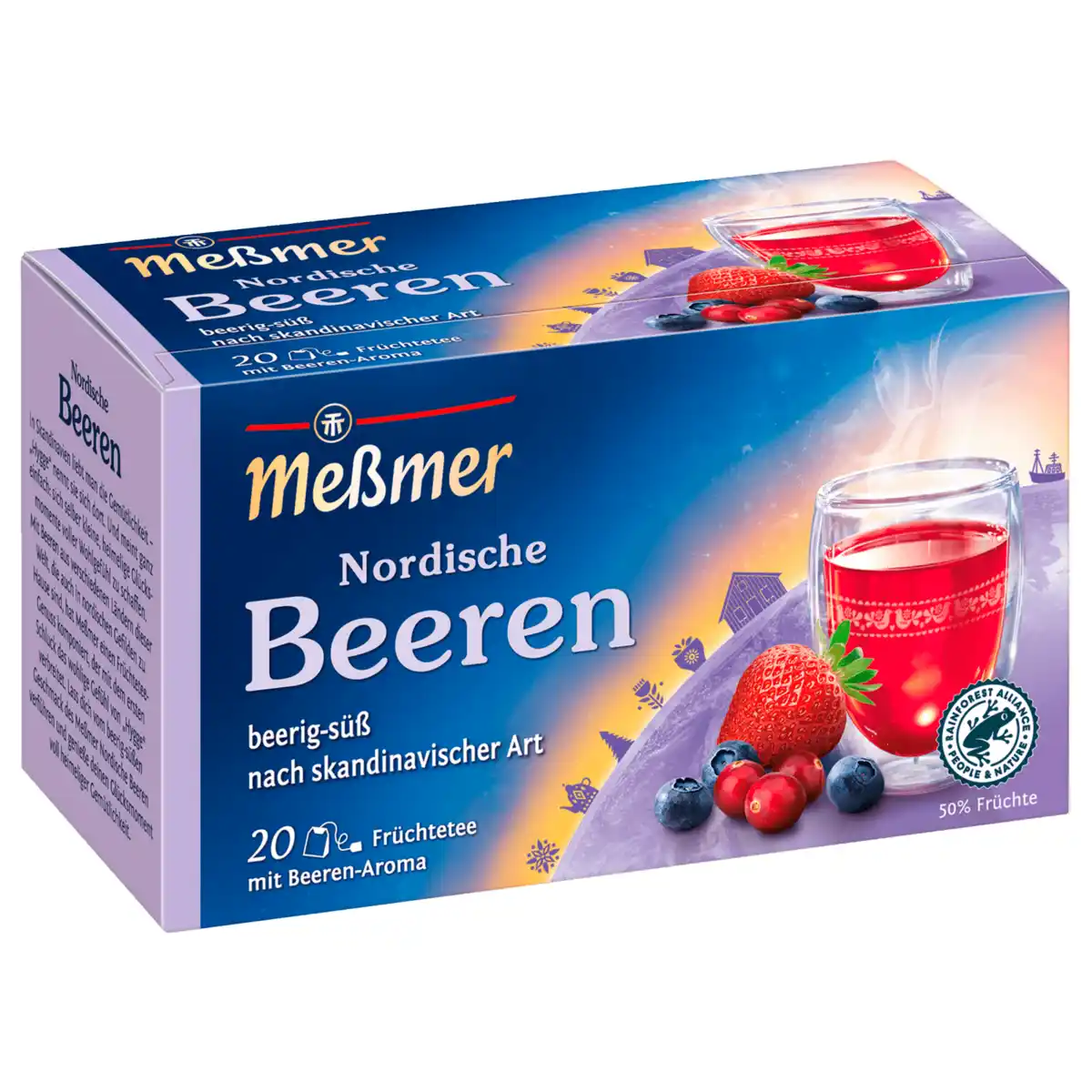 Bild 1 von Meßmer Nordische Beeren 50g, 20 Beutel