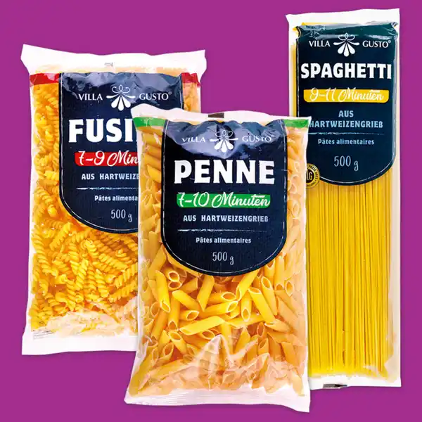 Bild 1 von Villa Gusto Spaghetti / Fusilli / Penne