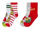 Bild 1 von Kinder Socken »Grinch«, 2 Paar, hoher Baumwollanteil