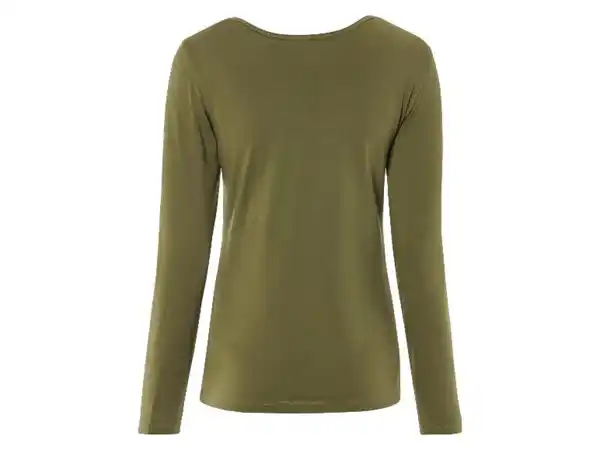 Bild 4 von esmara® Damen Langarmshirt mit Rundhalsausschnitt