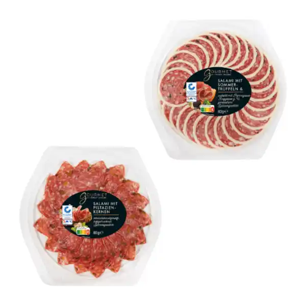 Bild 1 von GOURMET FINEST CUISINE Salami im Rundteller 80g