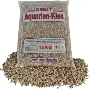 Orbit Aquarien Naturkies natur 15 kg