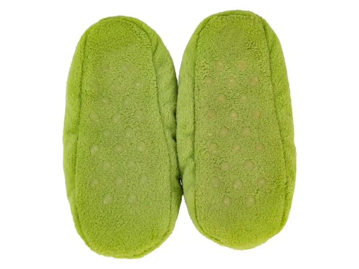 Bild 4 von Kleinkinder/Kinder Hausschuhe »Grinch« mit Anti-Rutsch-Dots