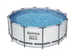 Bestway Steel Pro Max Frame Pool Komplett-Set Ø 366 x 122 cm