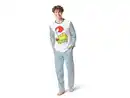 Bild 4 von Herren Pyjama »Grinch«, aus reiner Baumwolle