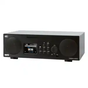 Internetradio mit Dab+ und CD-Player,Dabman i450 CD, schwarz