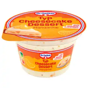 Dr. Oetker Dessert Cheesecake Mandarine