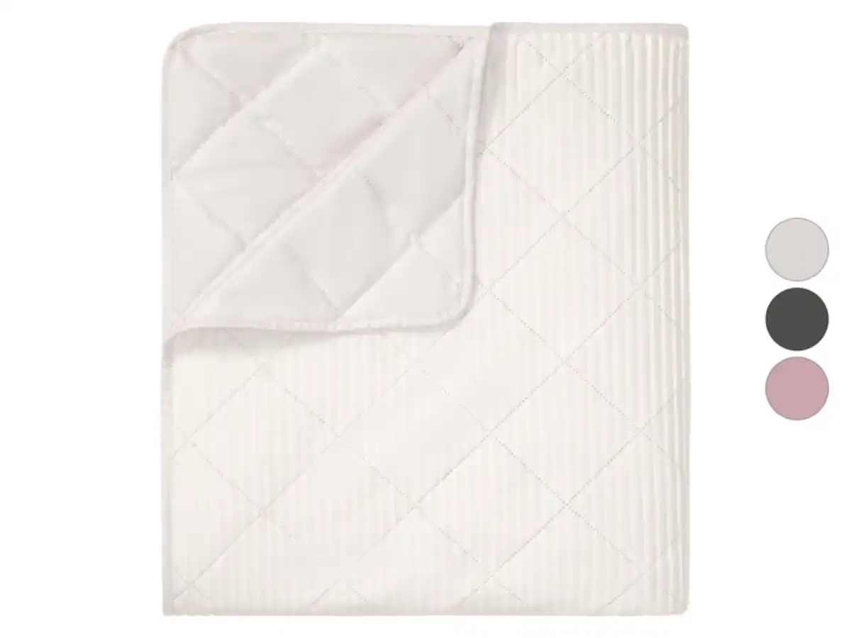 Bild 1 von LIVARNO home Samt-Tagesdecke, 200 x 220 cm