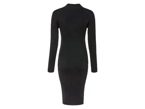 Bild 3 von esmara® Damen Geripptes Strickkleid mit edlem Glitzereffekt