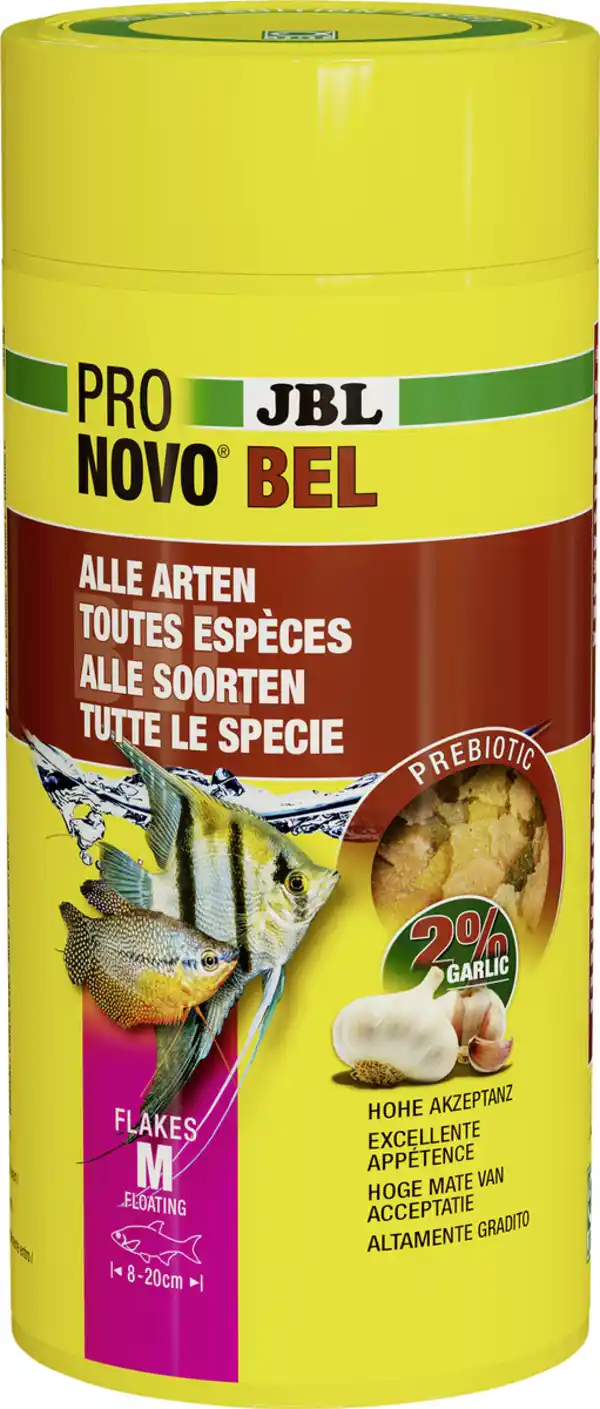 Bild 1 von JBL Fischfutter Pronovo BEL Flakes M Fischfutterflocken 1000 ml