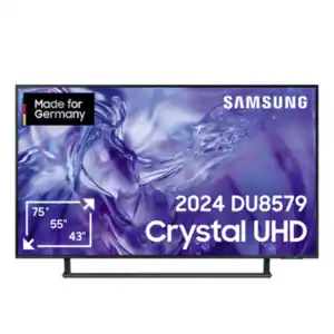 55'/139cm Smart-TV Crystal Uhd, Gu55Du8579Uxzg – Energieeffizienzklasse G