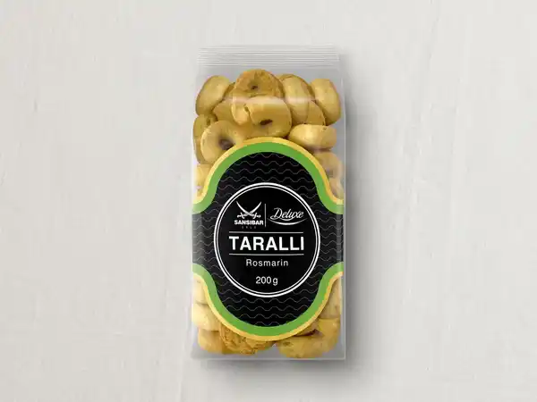 Bild 1 von Sansibar Deluxe Taralli Gebäckringe,  200 g