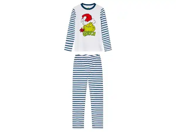 Bild 2 von Kleinkinder/Kinder Pyjama »Grinch«, reine Baumwolle