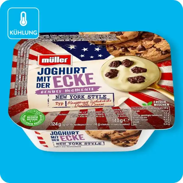 Bild 1 von MÜLLER Joghurt mit der Ecke, New York