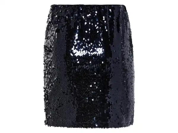 Bild 4 von esmara® Damen Pailletten-Minirock, mit Fütterung