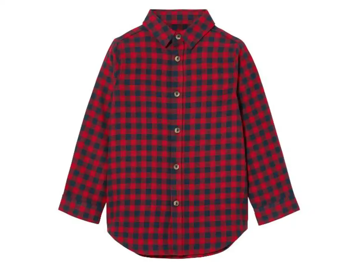 Bild 4 von lupilu® Kinder Flanellhemd, mit Manschetten