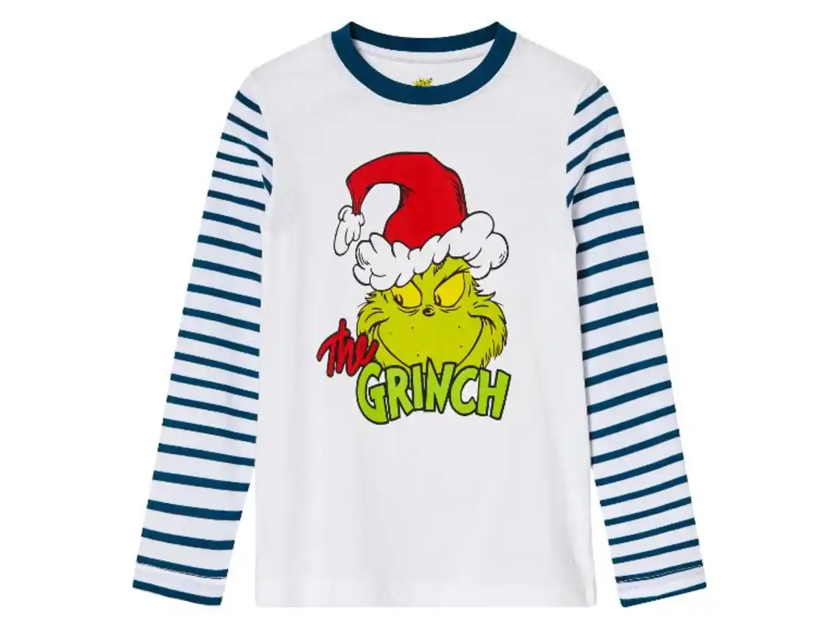 Bild 3 von Kleinkinder/Kinder Pyjama »Grinch«, reine Baumwolle