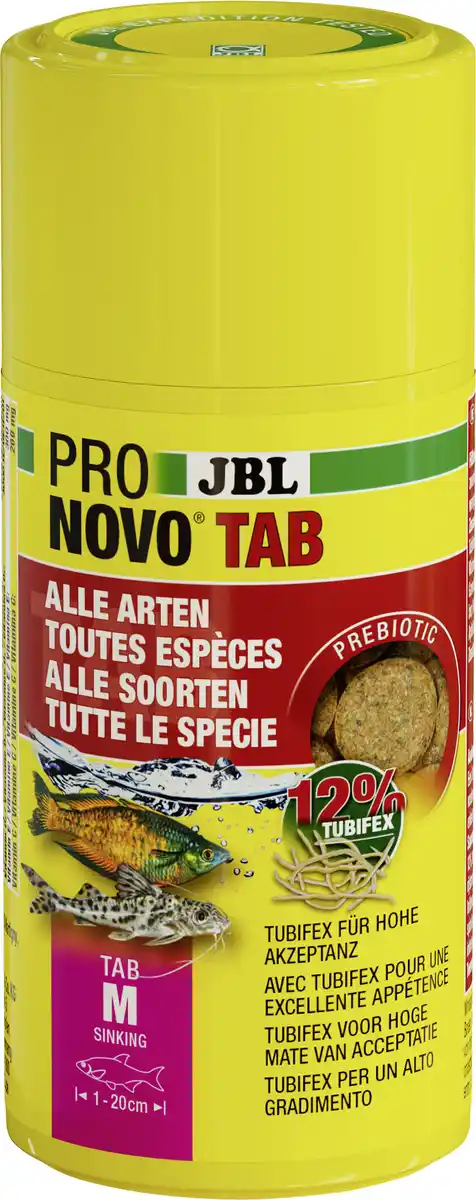 Bild 1 von JBL Fischfutter Pronovo Tab M Fischfuttertabletten 100 ml