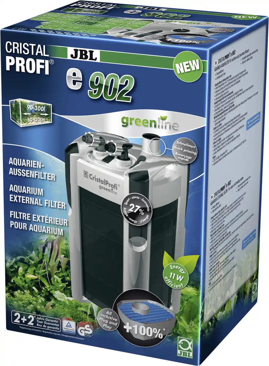 Bild 1 von JBL CristalProfi e902 greenline silber / schwarz