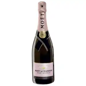 Champagner Moët Rosé, Veuve Cliquot Brut oder Pommery Rosé Brut