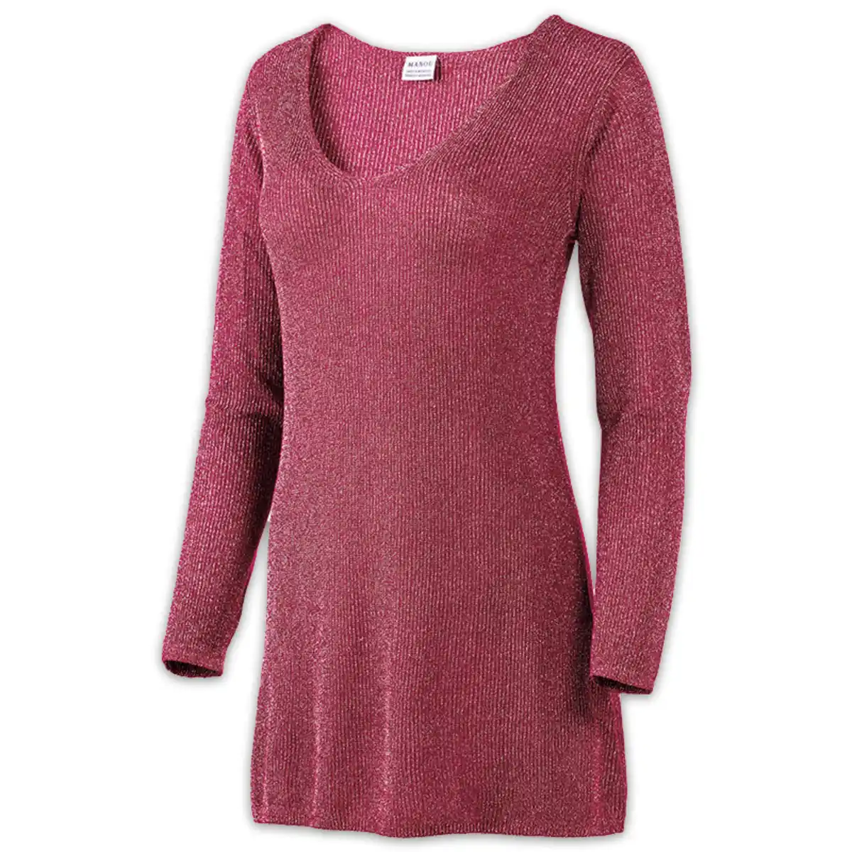 Bild 3 von Manou Eleganter Long-Pullover