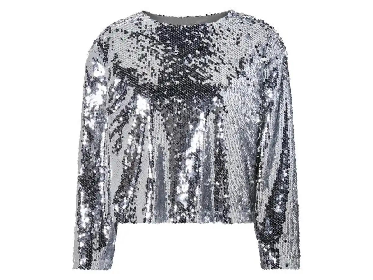 Bild 4 von esmara® Damen Pailletten-Shirt, mit Fütterung