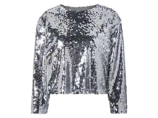 Bild 4 von esmara® Damen Pailletten-Shirt, mit Fütterung