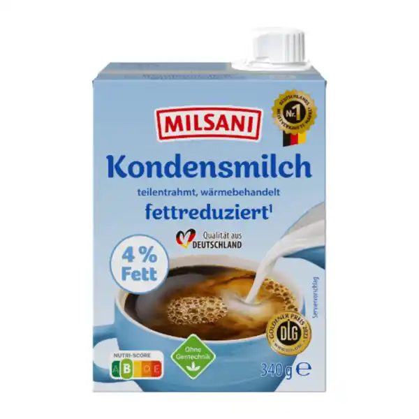 Bild 1 von MILSANI Kondensmilch 340g